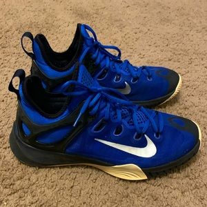 Nike Zoom HyperRev basketball shoes royal blue